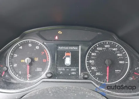 2011 Audi Q5 3.2 Premium Plus из США, поврежденный, VIN WA1DKAFP0BA101228